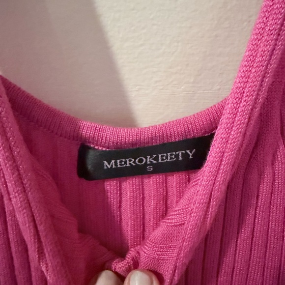 Pink Ribbed Maxi - Picture 3 of 3